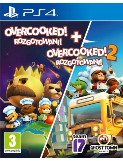 Overcooked + Overcooked 2 PS4 POL Nowa