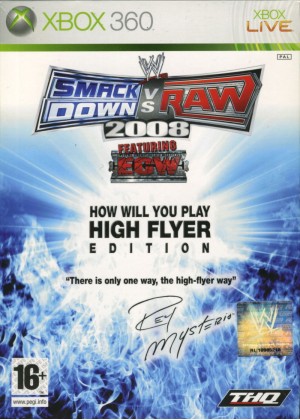 SmackDown vs. Raw 2008 High Flyer Edition XBOX360 ANG Nowa