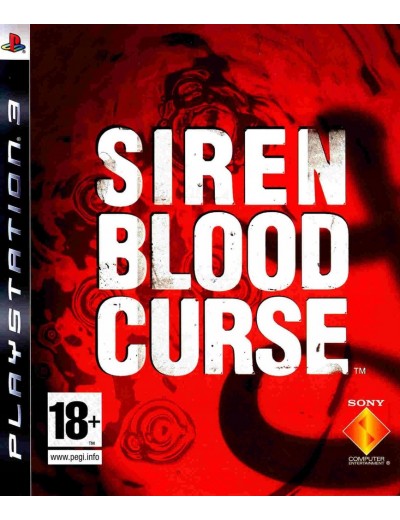 Siren Blood Curse PS3 ANG Używana